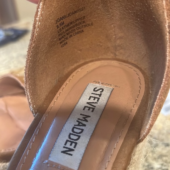 Steve Madden brown studded platform espadrilles - Picture 8 of 8